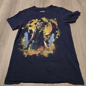Disney Star Wars Celebration Ahsoka Graphic Tshirt